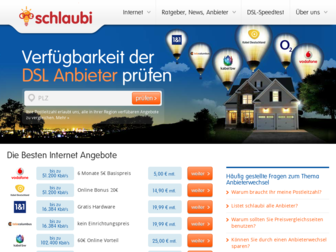 schlaubi.de website preview