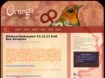 orangevibes.de website preview
