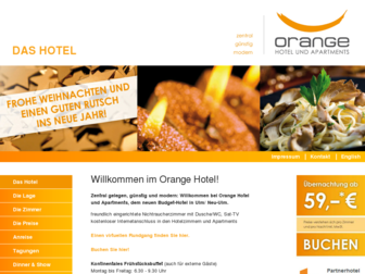 orange-hotel.de website preview