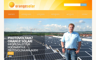 orange-solar.de website preview