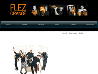 flez-orange.de website preview