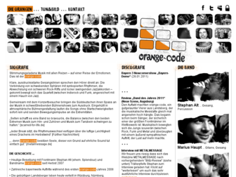 orange-code.de website preview