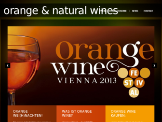 orange-wine.net website preview