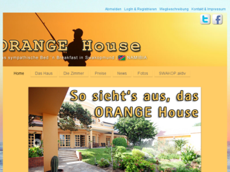 orange-house.de website preview