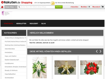 floristik-vdh.rakuten-shop.de website preview