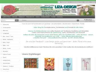 liza-design.de website preview