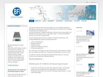bfi-elektronik.de website preview