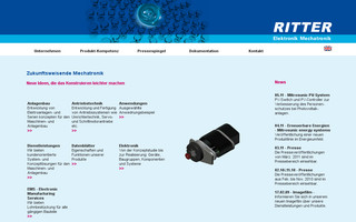 ritter-elektronik.de website preview