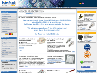 hinkel-elektronik.de website preview
