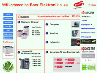 baer-elektronik.de website preview