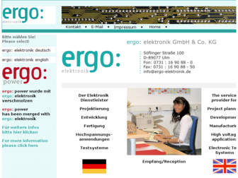 ergo-elektronik.de website preview