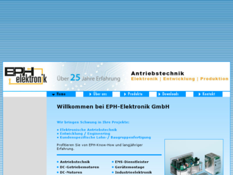 eph-elektronik.de website preview