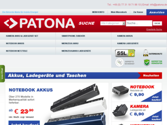 patona.de website preview