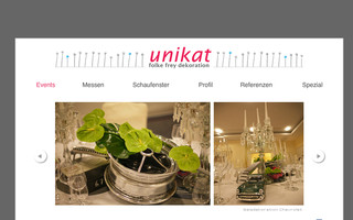 unikat-dekoration.de website preview
