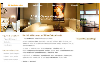 afrika-dekoration.de website preview