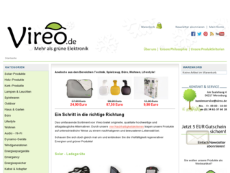 vireo-store.de website preview