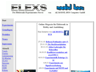 elexs.de website preview