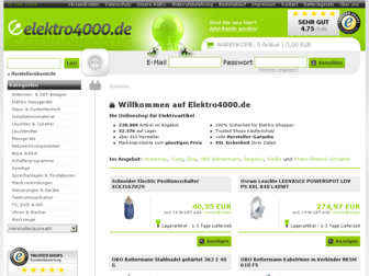 elektro4000.de website preview