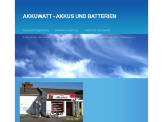 akkuwatt-magdeburg.de website preview