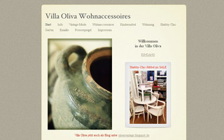 villa-oliva.de website preview