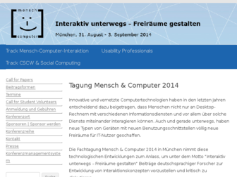muc2014.mensch-und-computer.de website preview