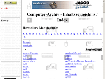 computer-archiv.de website preview