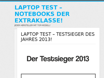 laptoptesten.net website preview