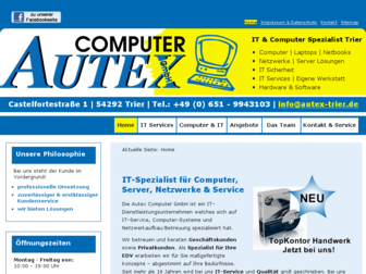 autex-trier.de website preview