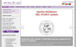 starline.de website preview