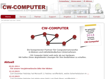 cw-computer.de website preview