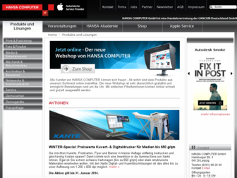 hansa-computer.de website preview