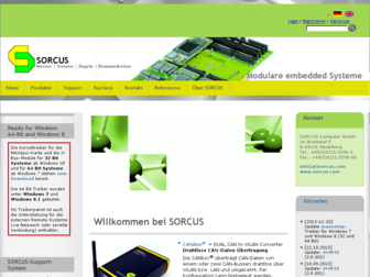 sorcus.com website preview