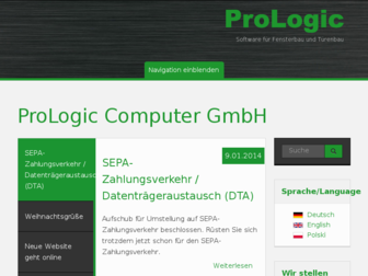 prologic.eu website preview