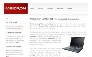meicron.de website preview