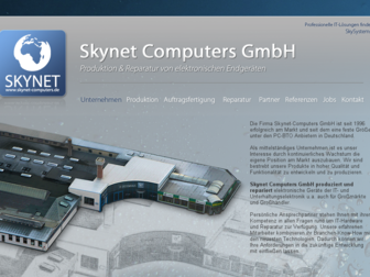 skynet-computers.de website preview