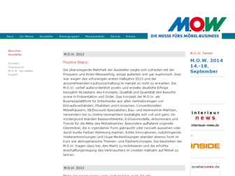 mow.de website preview