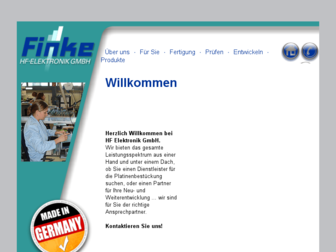 finke-elektronik.de website preview