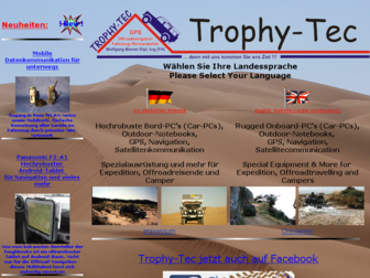 trophy-tec.de website preview