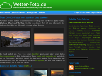 wetter-foto.de website preview