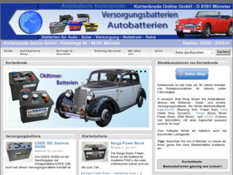 autobatterie.be website preview