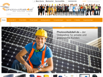photovoltaik4all.de website preview