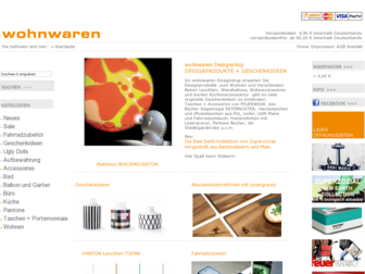 wohnwaren.de website preview