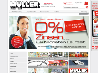 moebel-mueller.com website preview