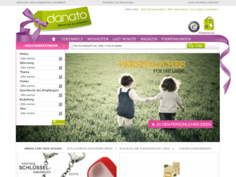 danato.com website preview