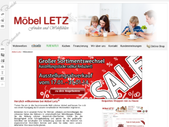 moebel-letz.de website preview