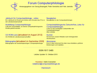 computerphilologie.de website preview