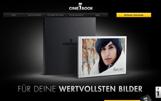 cinebook-fotobuch.de website preview