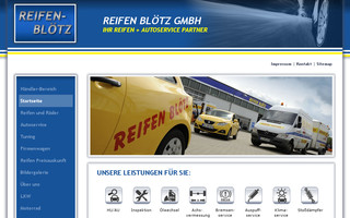 reifen-bloetz.de website preview