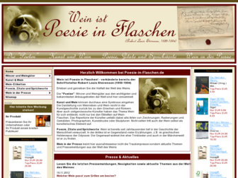 poesie-in-flaschen.de website preview