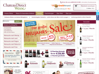 chateaudirect.de website preview